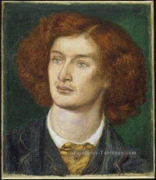  preraphaelite - Algernon Charles Swinburne préraphaélite Confrérie Dante Gabriel Rossetti